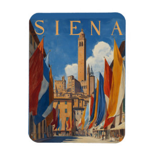 Siena Italiaans reizen Magneet