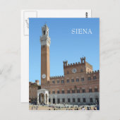 Siena, Italië Briefkaart (Voorkant / Achterkant)