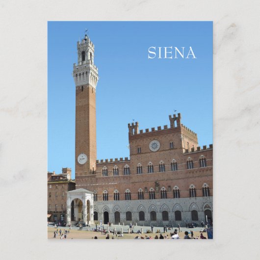 Siena, Italië Briefkaart (Voorkant)