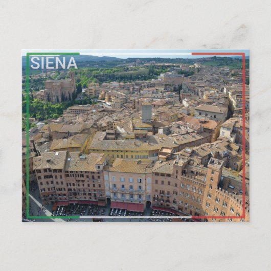 Siena - Italië Briefkaart (Voorkant)