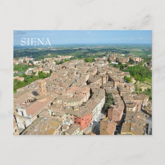 Siena, Italië Briefkaart (Voorkant)