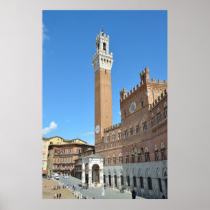 Siena, Italië Poster