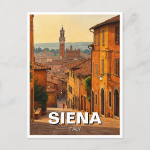 Siena Italië Reizen Briefkaart