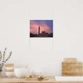 Siena Italië Sunset Poster (Keuken)