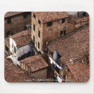 Siena Rooftops Mousepad Muismat