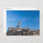 Siena skyline, Italië Briefkaart (Voorkant / Achterkant)