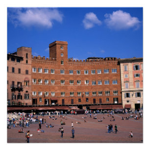 Siena Toscane Italië Perfect Poster