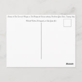 Siena Tuscany Italië Briefkaart (Achterkant)