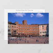 Siena Tuscany Italië Briefkaart (Voorkant / Achterkant)
