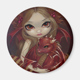 "Sienna Dragonling" Magnet Magneet