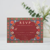 SIENNA I : Carte RSVP de mariage (Debout devant)