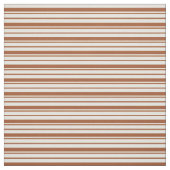 Sienna & Light Yellow Lined/Striped Pattern Stof (Swatch)