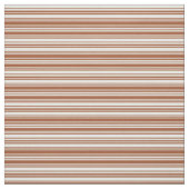 Sienna & Mint Cream Stripes Pattern Stof (Swatch)