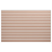 Sienna & Mint Cream Stripes Pattern Stof (Fat Quarter)