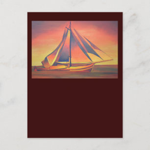 Sienna Sails op Sunset Briefkaart