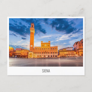 Sienne, Toscane, Italie carte postale