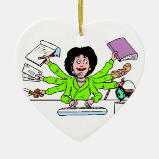 sieraad , beste , minister , kerst keramisch ornament