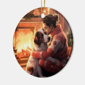 Sieraad Keramisch Ornament (Links)