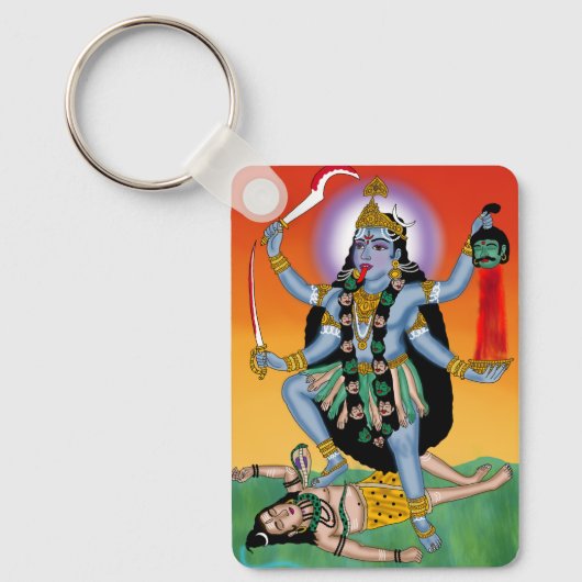 Sieradegodheid Kali Sleutelhanger (Voorkant)