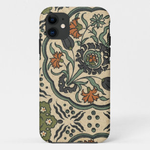 Sieradelijke Bloemrijke Perzische Tegelontwerp iPhone 11 Hoesje