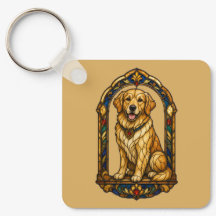 Sieradelijst Golden Retriever Sleutelhanger