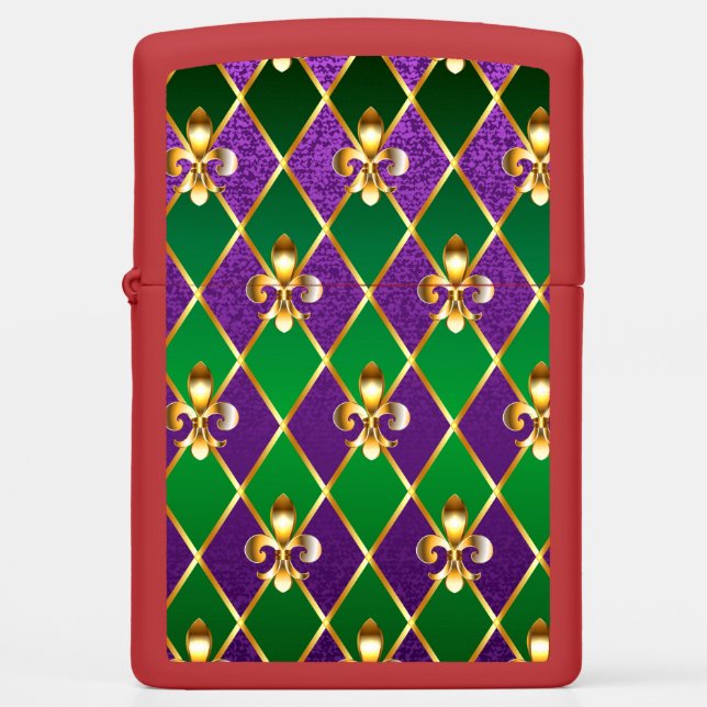 Sieraden Achtergrond Mardi Gras (Voorkant)
