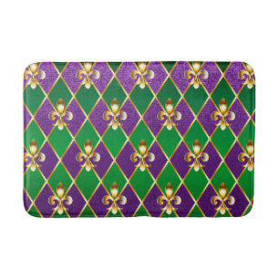 Sieraden Achtergrond Mardi Gras Badmat