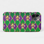 Sieraden Achtergrond Mardi Gras Case-Mate iPhone Case (Achterkant (horizontaal))