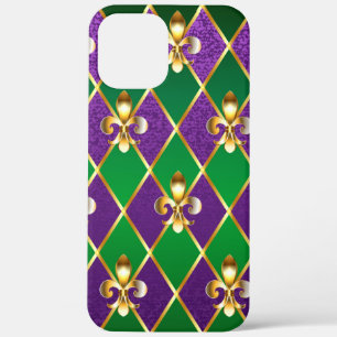 Sieraden Achtergrond Mardi Gras iPhone 12 Pro Max Hoesje