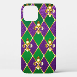 Sieraden Achtergrond Mardi Gras iPhone 12 Pro Hoesje