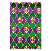 Sieraden Achtergrond Mardi Gras Foto Afdruk (Voorkant)