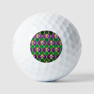 Sieraden Achtergrond Mardi Gras Golfballen