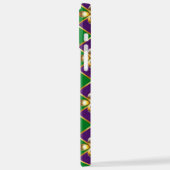 Sieraden Achtergrond Mardi Gras iPhone Hoesje (Linkerkant)