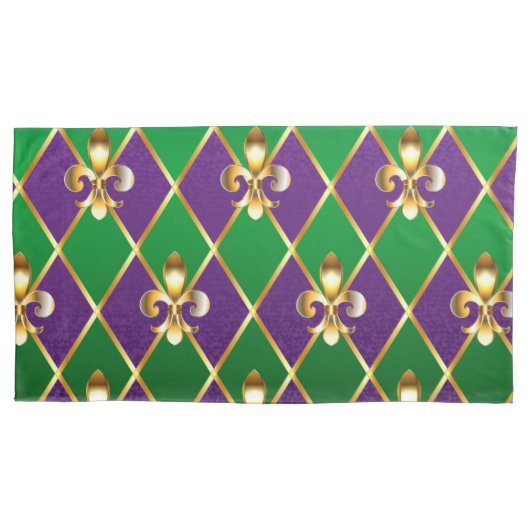 Sieraden Achtergrond Mardi Gras Kussensloop (Voorkant)