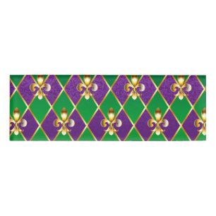 Sieraden Achtergrond Mardi Gras Naambadge