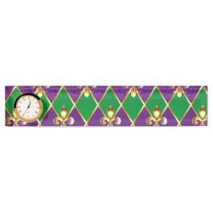Sieraden Achtergrond Mardi Gras Naambordje