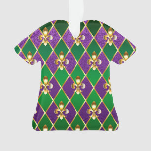 Sieraden Achtergrond Mardi Gras Ornament