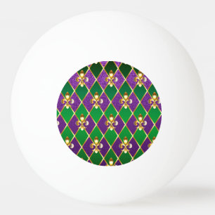 Sieraden Achtergrond Mardi Gras Pingpongballen