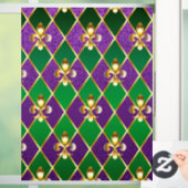 Sieraden Achtergrond Mardi Gras Raamsticker (Huis)
