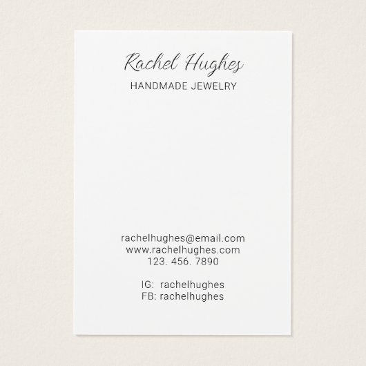 Sieraden Bloemen Display Kaart