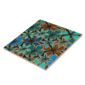 Sieraden Bloemen Tegeltje (Zijkant)