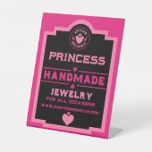 Sieraden Creator Reclamebord Met Voetstuk (Voorkant)