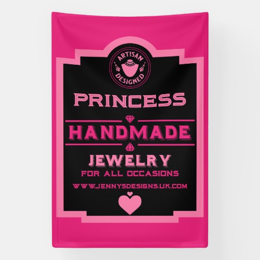 Sieraden Creator Spandoek (Verticaal)