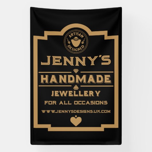 Sieraden Creator Spandoek (Verticaal)
