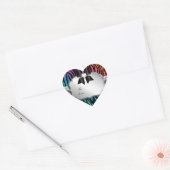 Sieraden Gift Label Zebra Regenboog Salon (Envelop)
