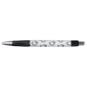Sieraden Hart met Vlinders Morpho Pen