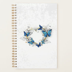 Sieraden Hart met Vlinders Morpho Planner