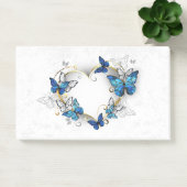 Sieraden Hart met Vlinders Morpho Post-it® Notes (Kantoor)