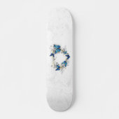 Sieraden Hart met Vlinders Morpho Skateboard (Voorkant)