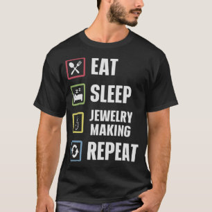 Sieraden maken Juweel Maker Juwelier (48) T-shirt